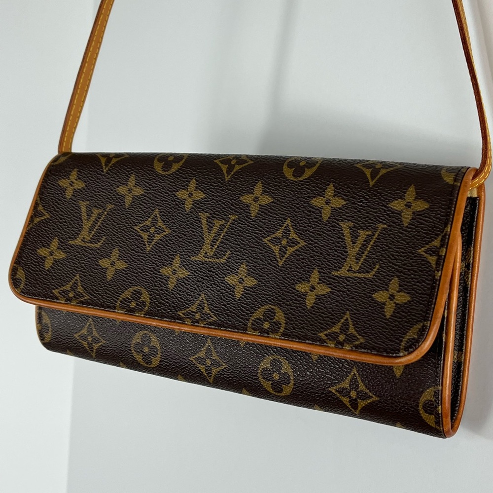 Authentic LV Pochette Twin GM Shoulder Bag